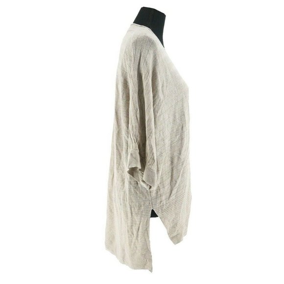 Rachel Zoe Linen Blend Beige Cardigan - Size S - Picture 3 of 7